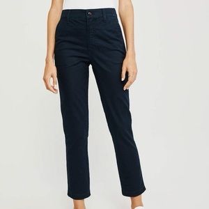 Abercrombie Navy Chino Pants